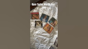 Rare Taylor swift merch that I own #taylorswift #rare #erastour #erastourtaylorswift #taylorfans