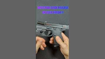 Smith & Wesson M&P Shield Plus defecte slede-ontgrendeling #smithandwesson #edc #shorts