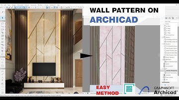 How to Create Custom Wall Patterns & Finishes in Archicad | Easy Tutorial