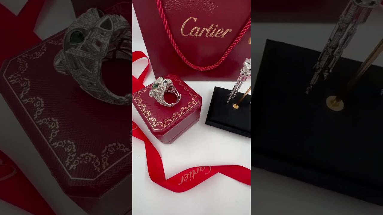Серьги Panthere De Cartier 