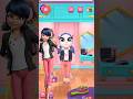 Miraculous Marinette cosplay 💞 my talking angela 2 #marinette #cosplay