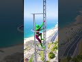 GTA 5 Epic Water Ragdolls | Spider-Man Jumps PART-5 #shorts