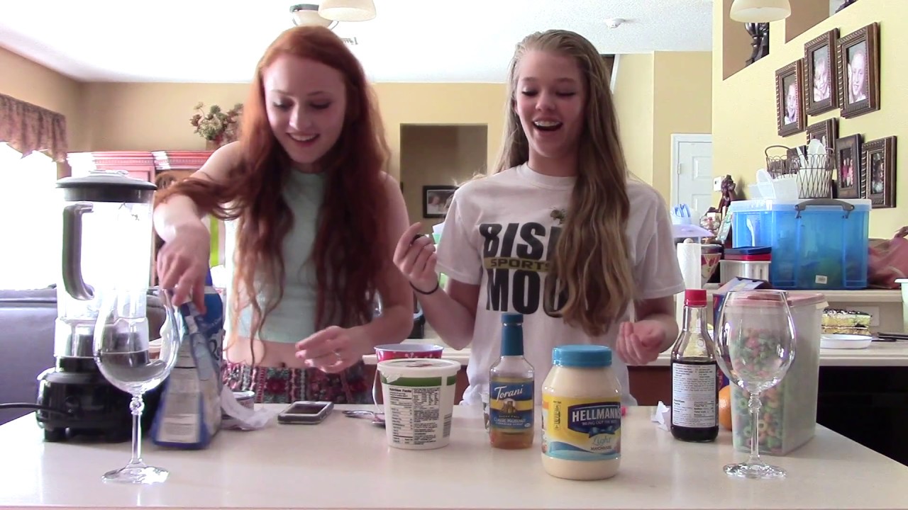 Smoothie Challenge / savannah nicole YouTube