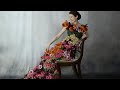 Wearing a Dress of Real Flowers