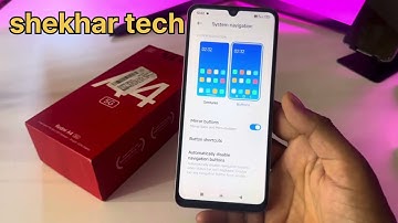 Redmi a4 5g back button setting | Redmi a4 5g me back button kaise lagaye/navigation key setting