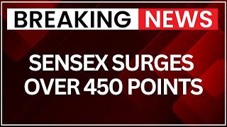 Sensex Jumps 450 Points | Nifty Near 23,800 Amid Global Market Boost | NewsX