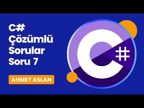 C# Console Çözümlü Sorular Soru-7