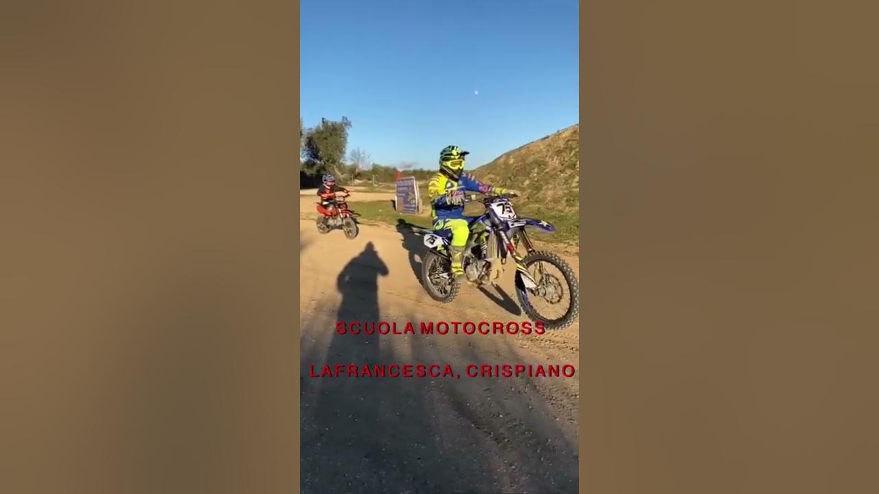 scuola motocross Crispiano la Francesca YouTube