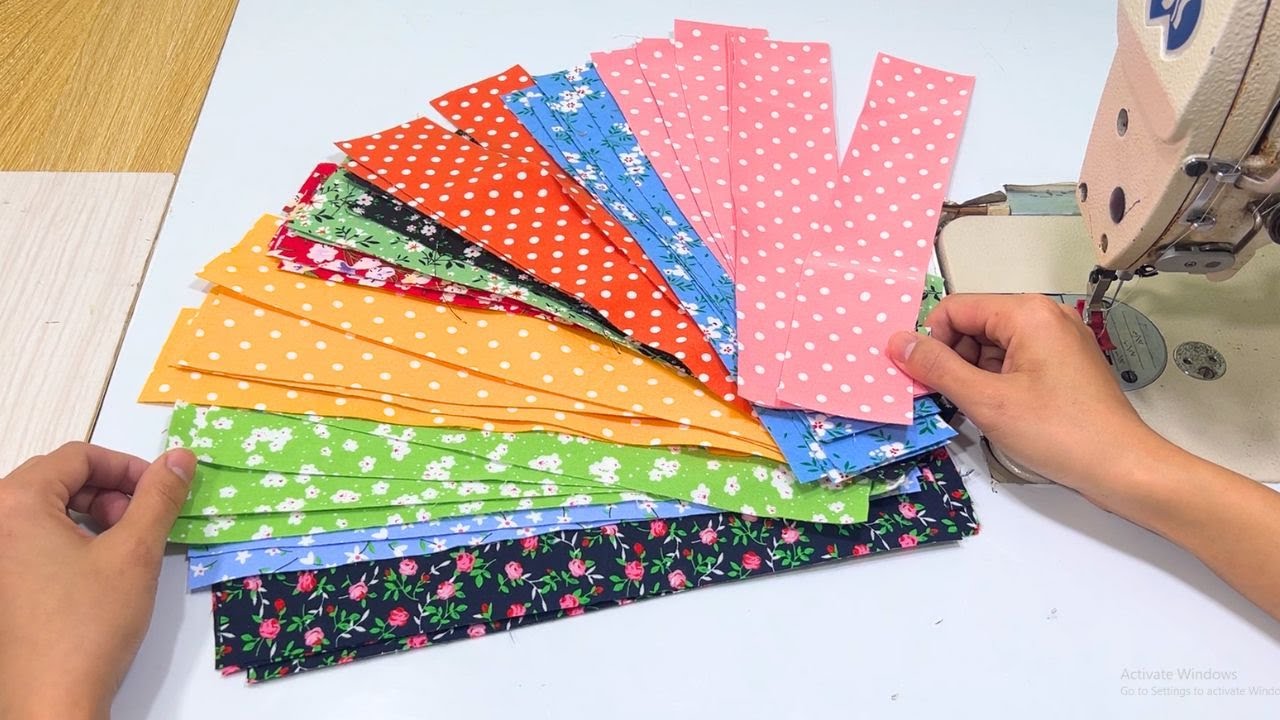 Amazing Ideas - The Fastest and Simple Quilt Pattern Quilt Ever - Anyone Can Do