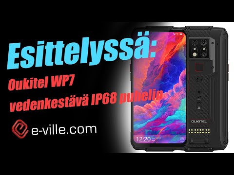 Esittelyssä Oukitel WP7 vedenkestävä IP68 puhelin