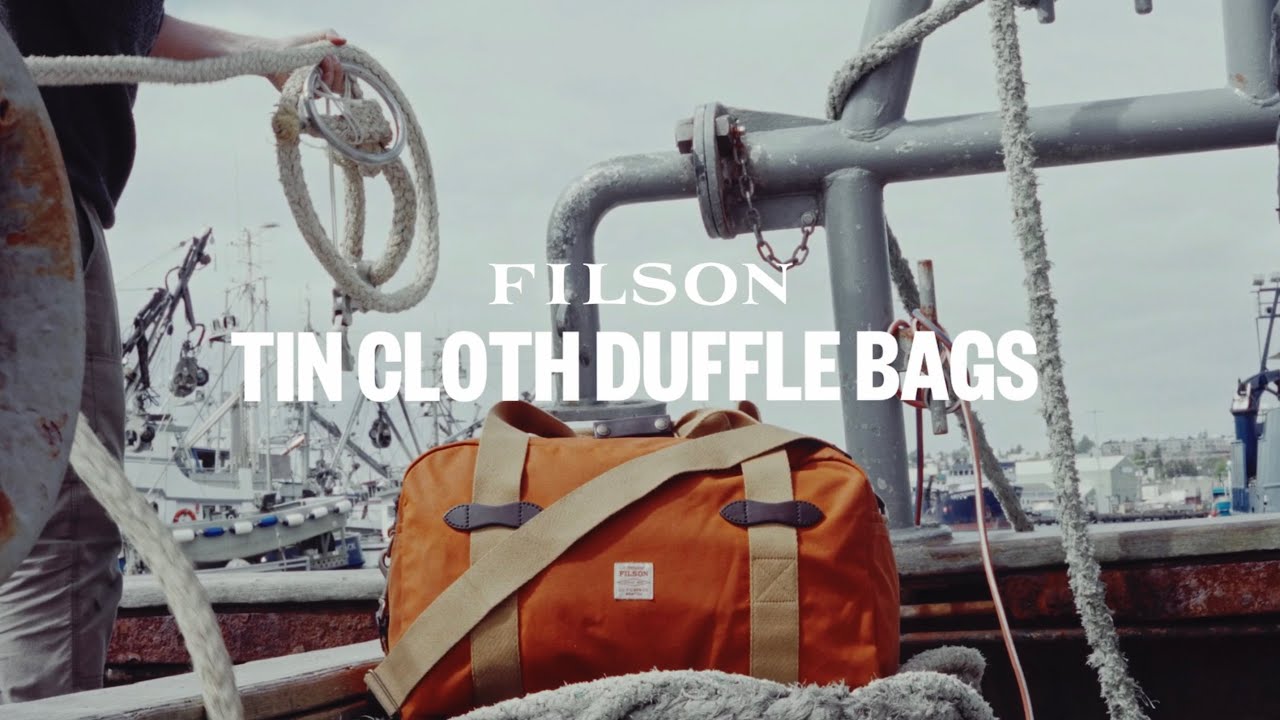 Tin Cloth Duffle Bags