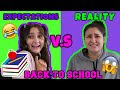 EXPECTATIONS vs REALITY: BACK to SCHOOL! The TOYTASTIC Sisters. FUNNY KIDS SKIT!