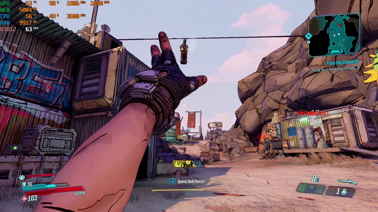 Borderlands 3 Ryzen 1500X RX 5500 XT 8 GB Overclocked DX12 High borderlands-3-ryzen-1500x-rx-5500-xt-8-gb-overclocked-dx12-high