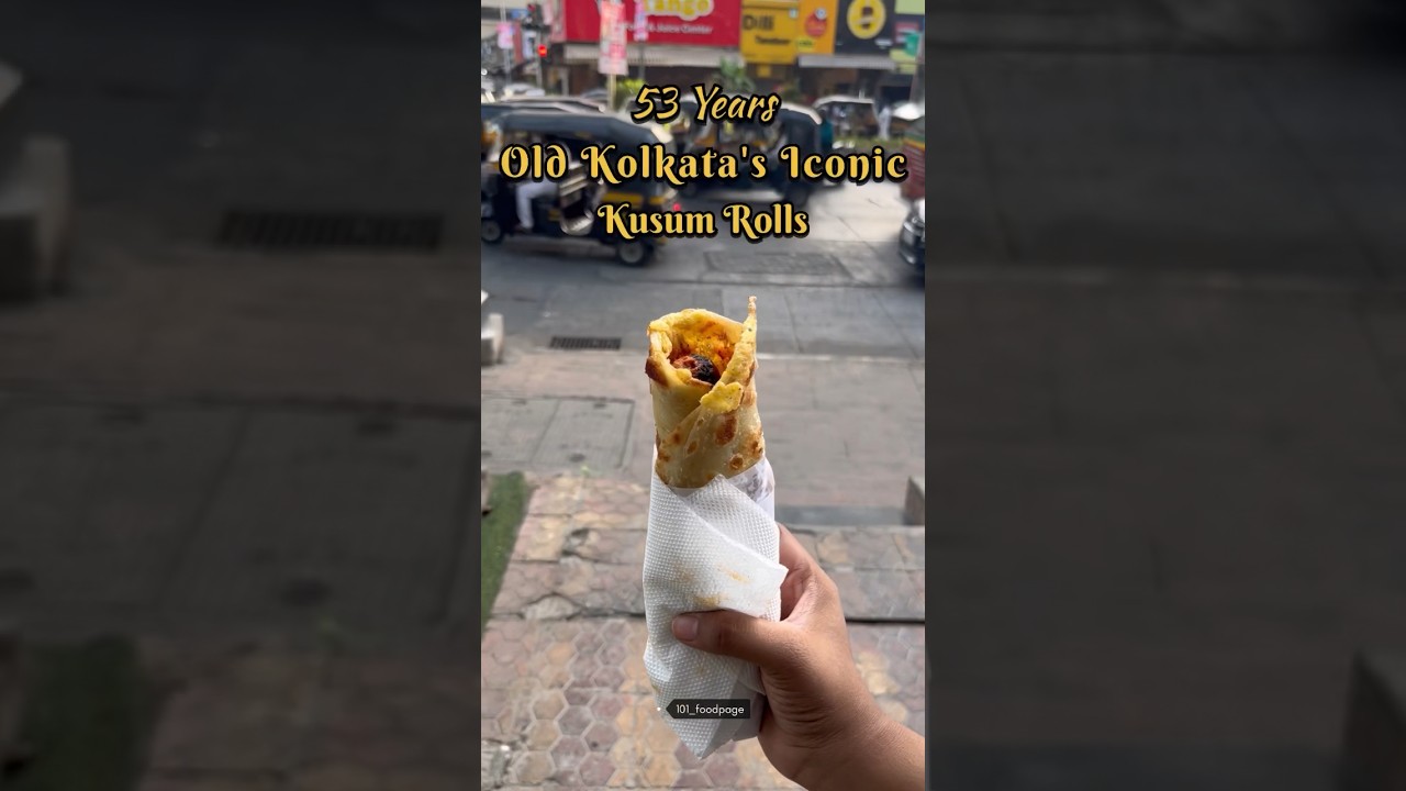 53 years old Kolkata's Iconic Kusum Rolls 
