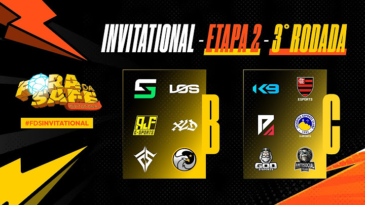 🔴 FORA DA SAFE INVITATIONAL ETAPA 2 - 3ª RODADA 🔴 #FORADASAFE