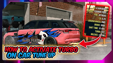 HOW TO ACTIVATE TURBO ON CAR TUNE UP CAR PARKING MULTIPLAYER v4.8.12.7 - wizmedia
