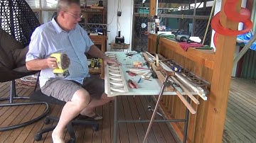 We Build a Model Train Bridge