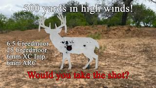 500 yard Ethical Hunter Challenge | Very windy
