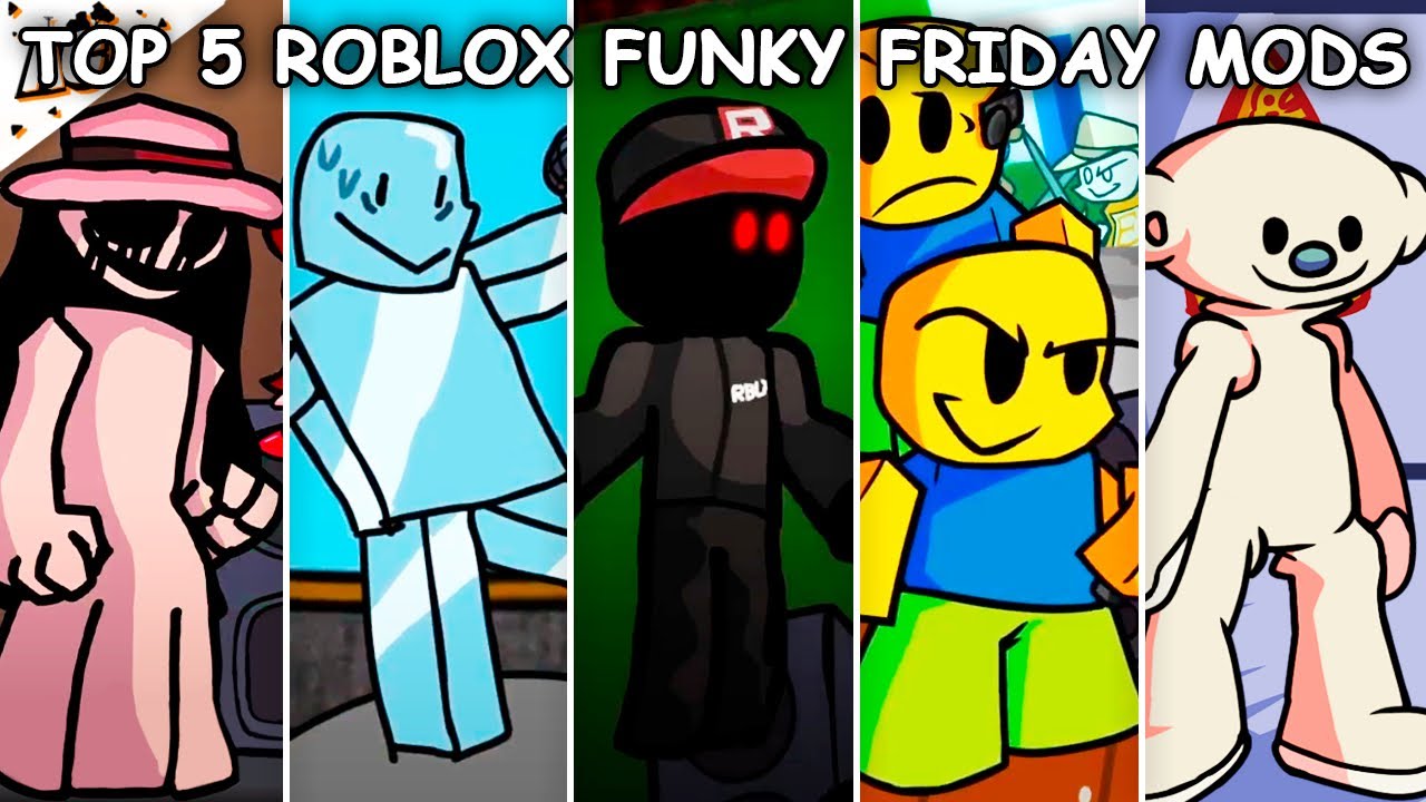 Top 5 Roblox Funky Friday Mods (VS Noob, Hiachi, Roblox Guest, M U G E N,  Bear) 
