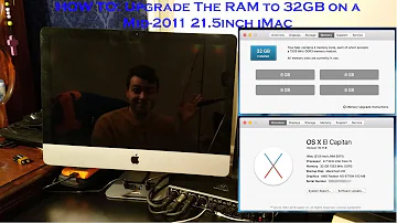 What is the maximum RAM for 2011 iMac?