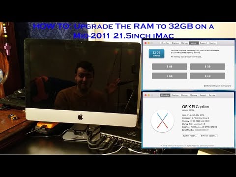 HOW TO: Upgrade The RAM to 32GB on a Mid-2011 21.5inch iMac