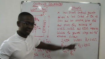 long shunt compound generators