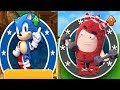 Sonic Dash Vs Oddbods Turbo Run Android Gameplay
