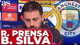 Rueda de prensa de BERNARDO SILVA: 