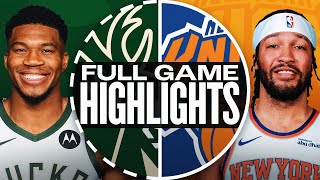 BUCKS at KNICKS | FULL GAME HIGHLIGHTS | January 12, 2025