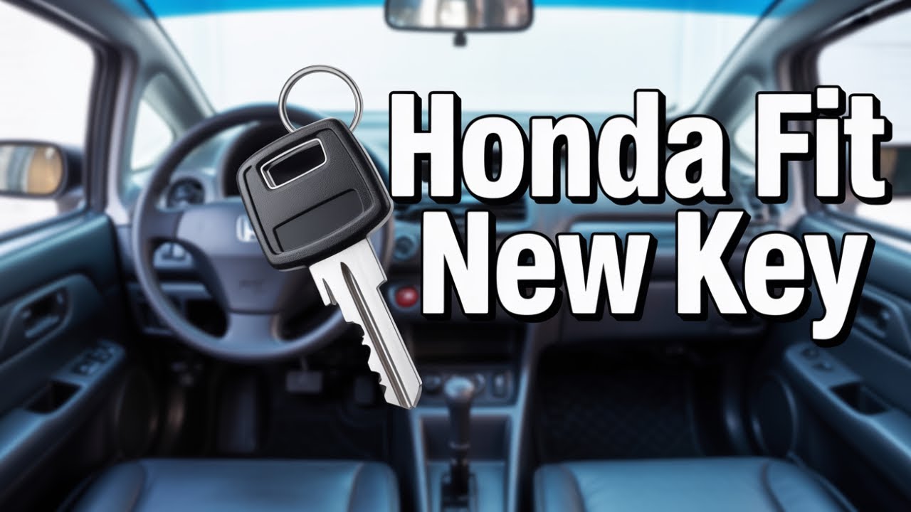 05 Honda fit new key door and ignition where different 