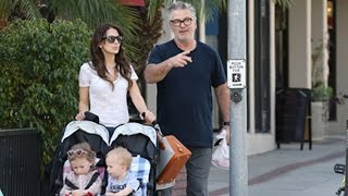 Alec Baldwin And His Beautiful Family Loving Sunny LA