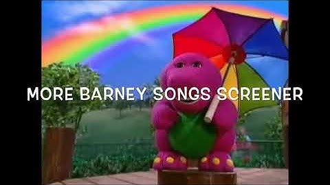 After Sing-Along Fun! Blockbuster Getting A Screener Of More Barney Songs