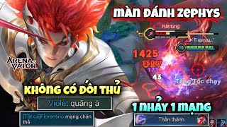The Unrivaled Zephys Gameplay: One Leap, One Kill That Leaves the Enemy Team Powerless !!!