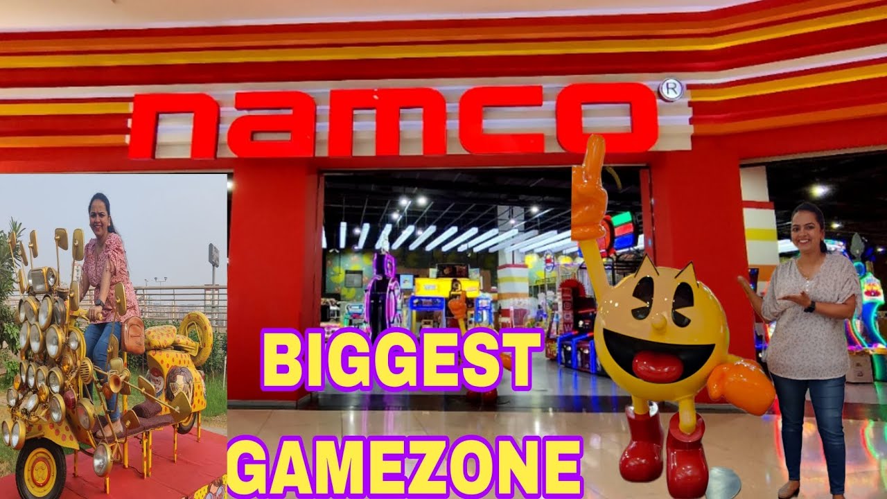 BIGGEST GAMEZONE IN NAVI MUMBAI "HAPPY PLACE" 🥰 NAMCO GAMEZONE