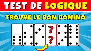 JEU DE LOGIQUE: Domino🧩TEST PSYCHOTECHNIQUE  #testdelogique #testintelligence #testdeqi screenshot 4