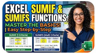 Differences between sumif and sumifs function of Excel | Difference between SUMIF and SUMIFS