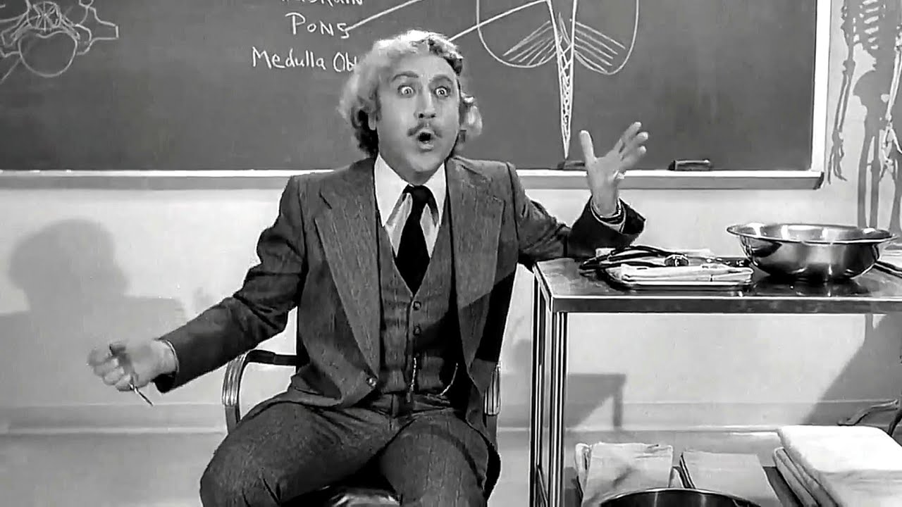 YOUNG FRANKENSTEIN - NONSENSICAL RAVINGS OF A LUNATIC MIND