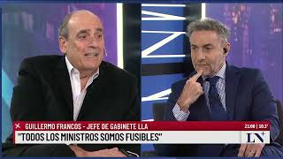 Guillermo Francos: "Tendremos la Ley Bases en el mes Julio"