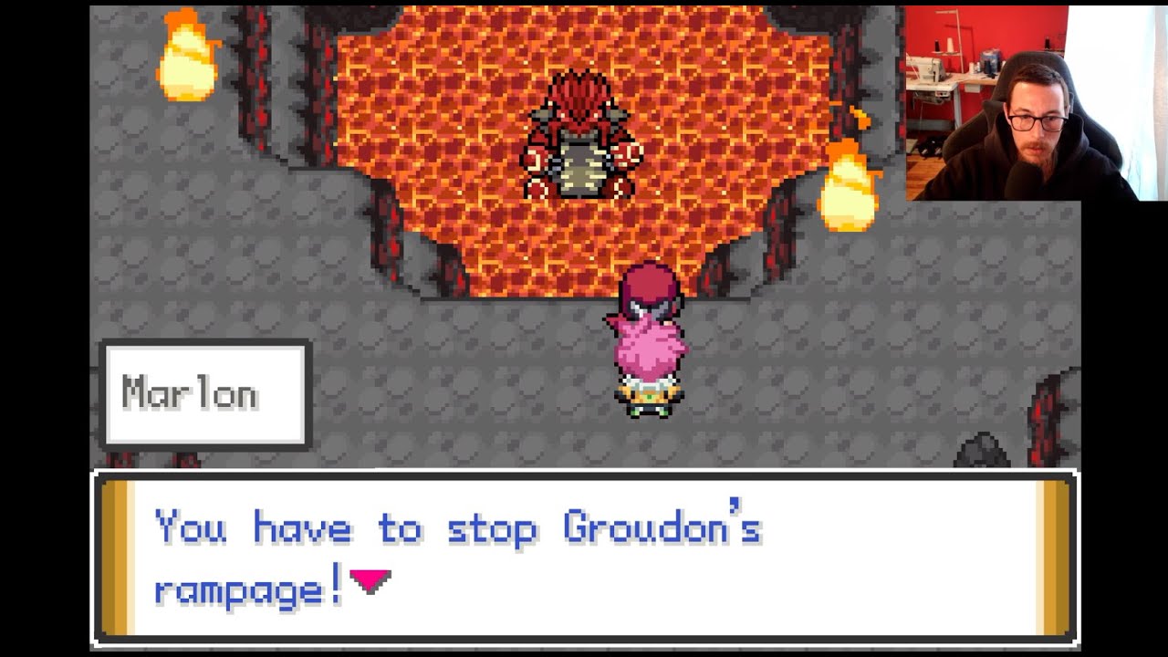 Pokemon Unbound Ep. 17 - The Great Escape from Cube Space! Groudon Battle  at Cinder Volcano | PeakD