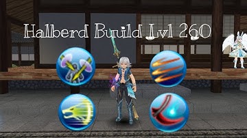 Toram Online Halberd Build lvl 260