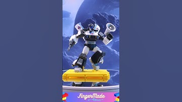 Transformers Jazz Shining Version 01 speed beat build #transformers #figure #toys #jazz #blokees