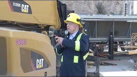 John McCain visits Resolution Copper Mining