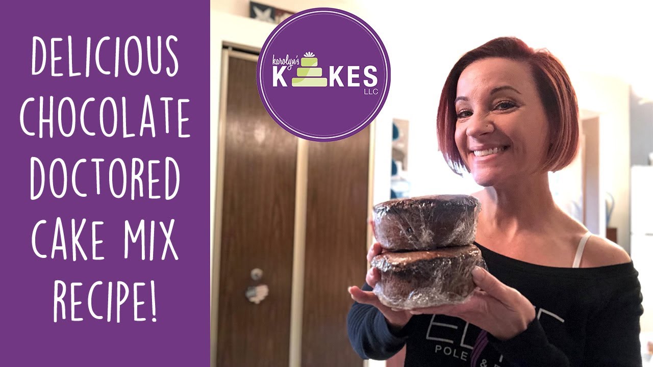 Easy Chocolate Cake (from box mix & incredibly moist!)