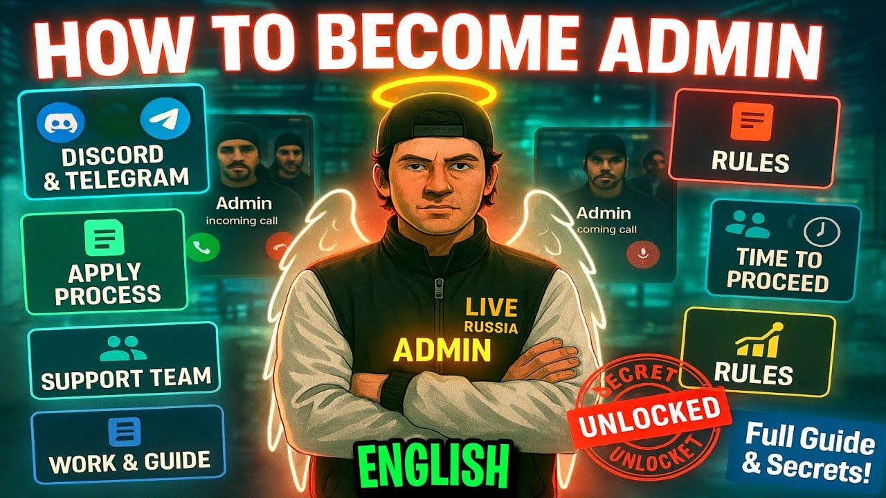 How to Become an ADMIN in Live Russia RP 👮 | Full Guide & Secrets ...