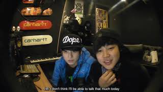[eng sub] bangtantv bts jungkook and jimin vlog 02132013