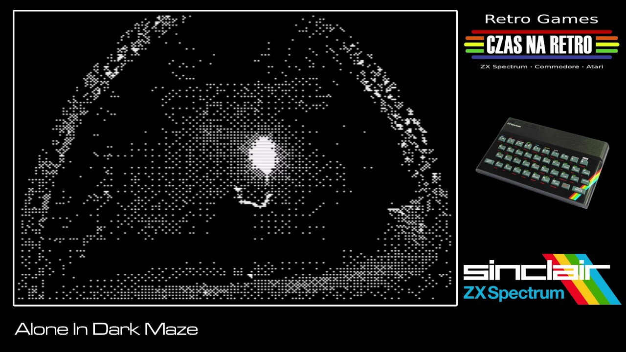 Alone In Dark Maze (2019) - ZX Spectrum - YouTube