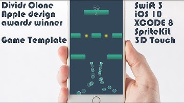Dividr Clone Game Template - Apple design award winner (Swift, 3D Touch,iOS)
