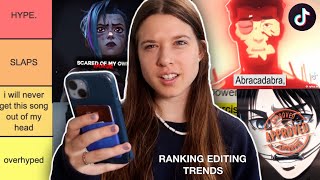 ranking viral tiktok editing trends...