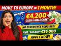 Get PAID €4,200 to Move to Europe 🇪🇺 | Lithuania Work Visa 2026 (Fastest Route!) | Dream Canada