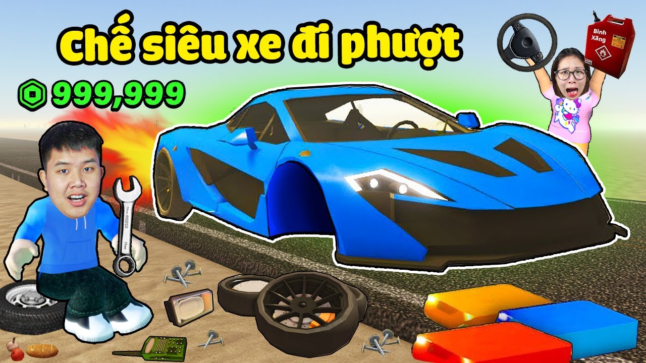 Nhặt sắt vụn đồng nát chế thành siêu xe đi phượt tốc độ cao xem chạy xa bao nhiêu cùng bqThanh & Ốc?